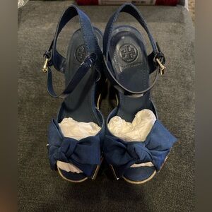 Tory Burch Penny 120MM Wedge Sandal